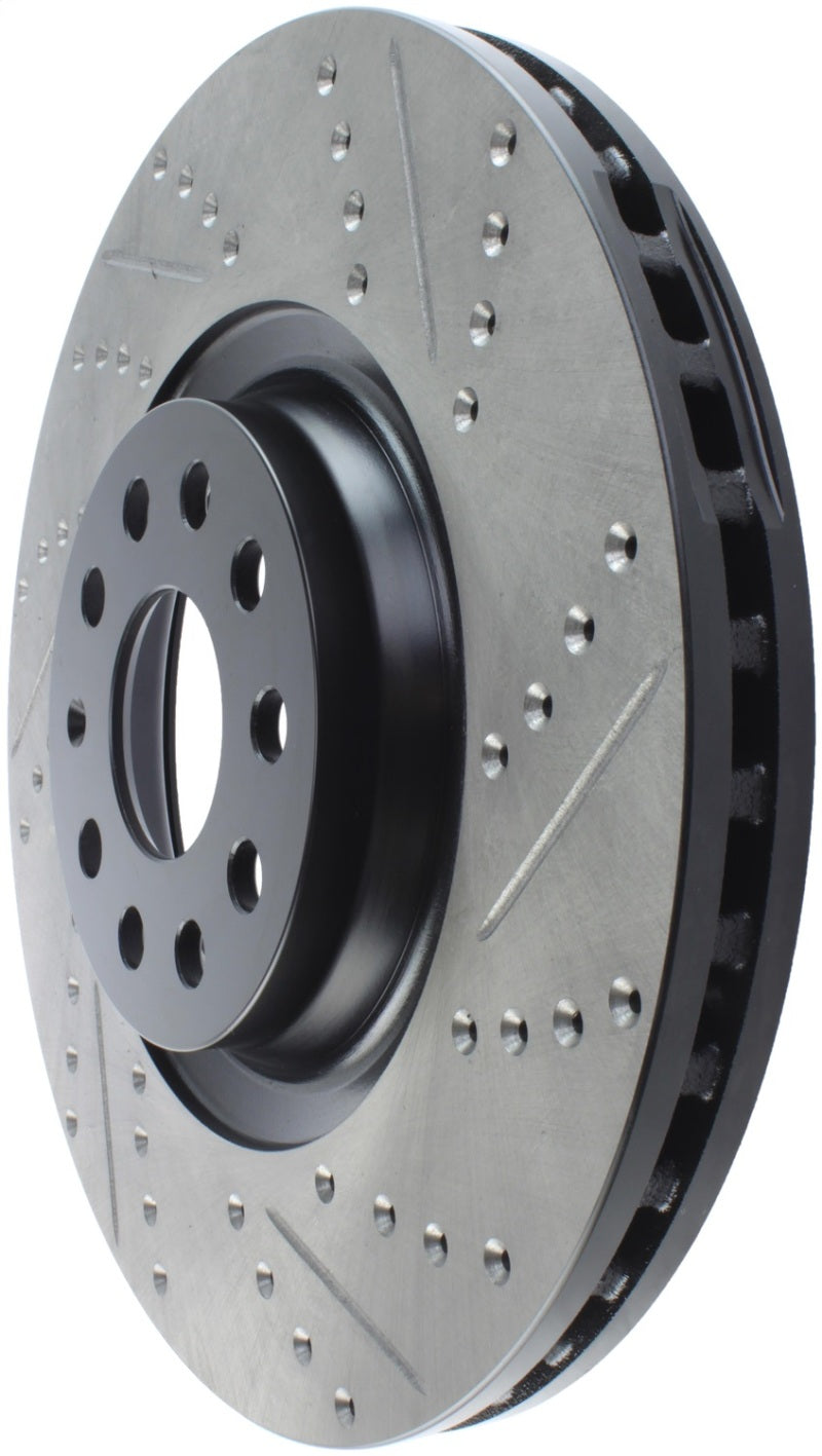 StopTech Slotted & Drilled Sport Brake Rotor (view 4)