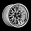 Weld S82 18x5 / 5x115 BP / 2.1in BS Black Wheel (High Pad) - Non-Beadlock