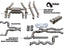G80/G82 Exhaust Bundle Equal Length Resonated