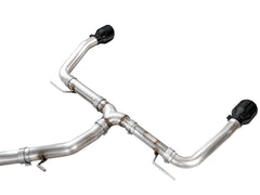 AWE Tuning 22-26 Hyundai Elantra N Track Edition Cat-Back Exhaust - Diamond Black Tips