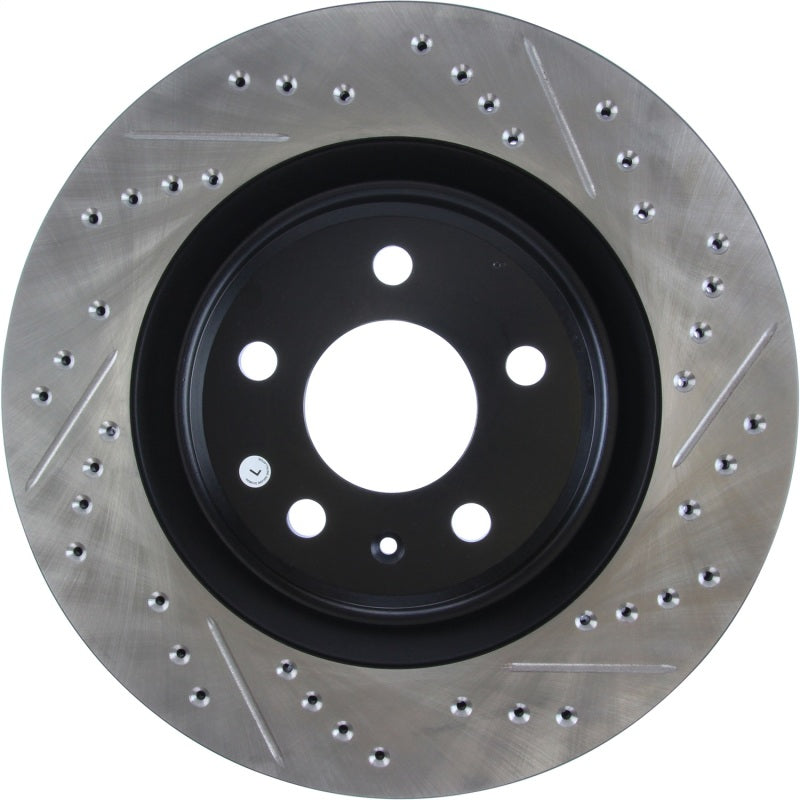 StopTech Slotted & Drilled Sport Brake Rotor (view 3)