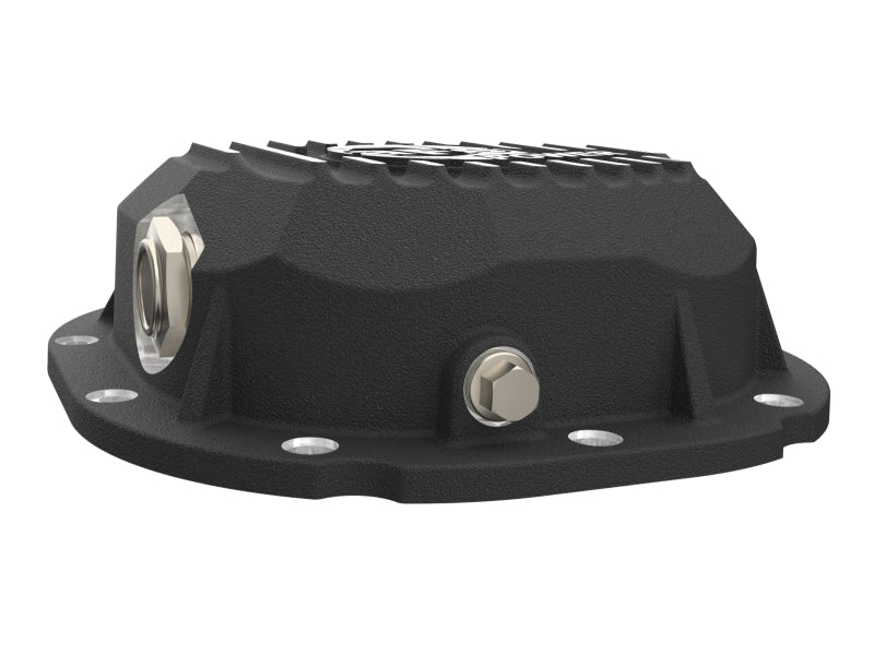 aFe 90-14 Ford F-150 Rear Differential Cover - Black w/ Machined Fins (view 5)