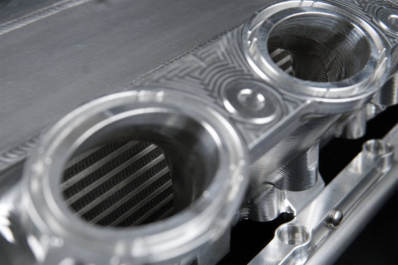 CSF Toyota A90/A91 Supra/ BMW G-Series B58 Charge-Air Cooler Manifold- Machined Billet Aluminum (view 2)