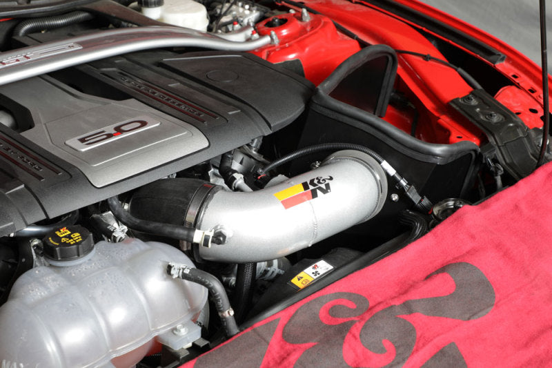 K&N 2018 Ford Mustang GT V8 5.0L F/I Typhoon Air Intake (view 3)