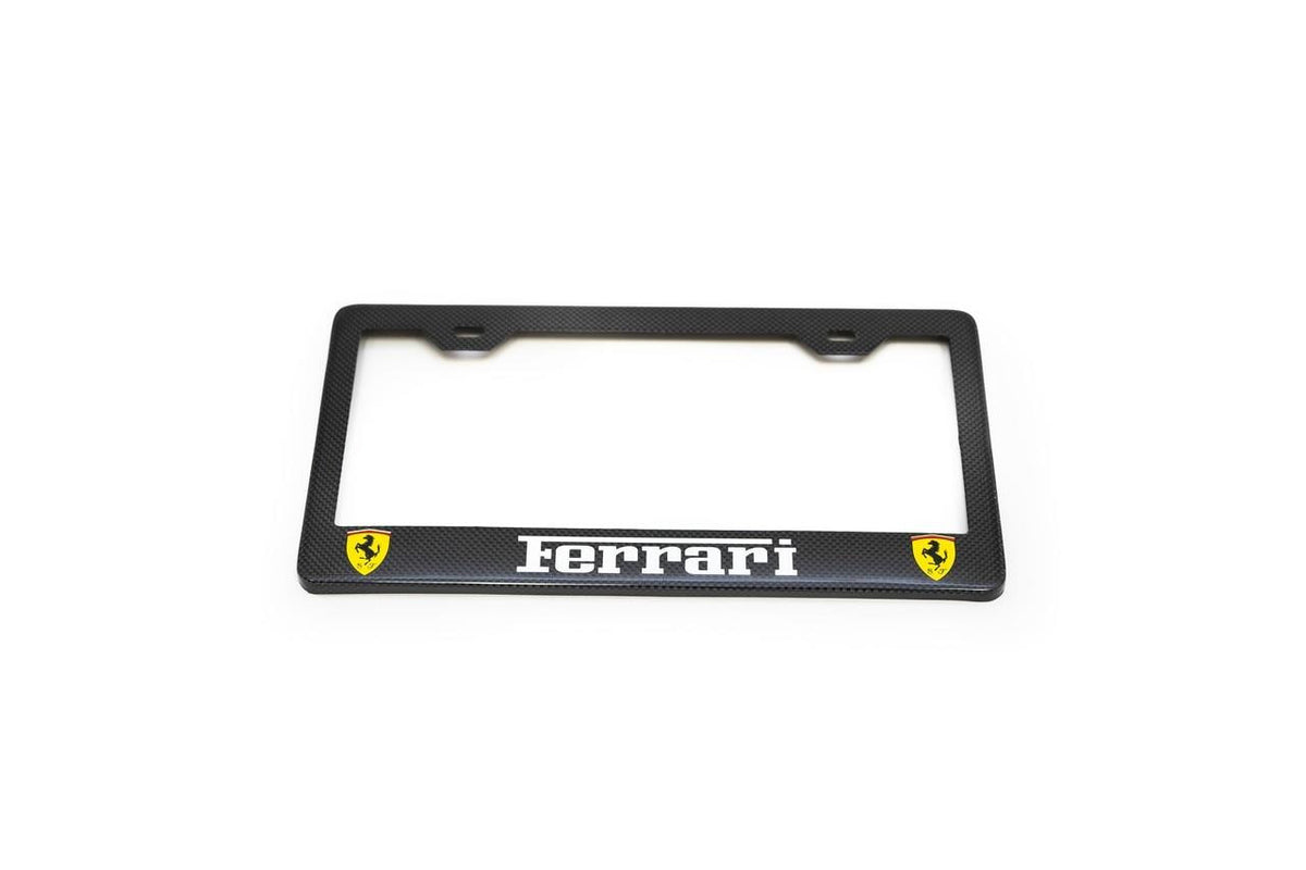 Fabspeed Carbon Fiber License Plate Frames