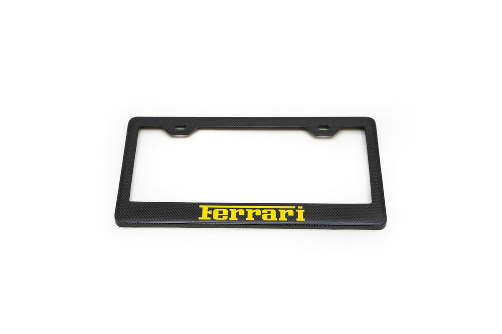 Fabspeed Carbon Fiber License Plate Frames