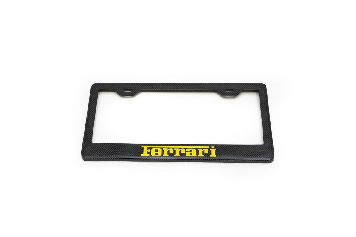 Fabspeed Carbon Fiber License Plate Frames