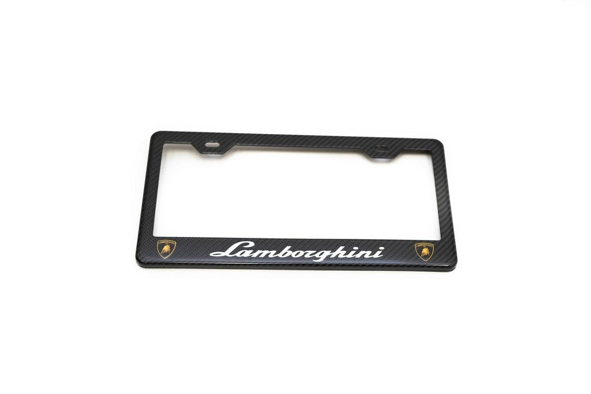Fabspeed Carbon Fiber License Plate Frames