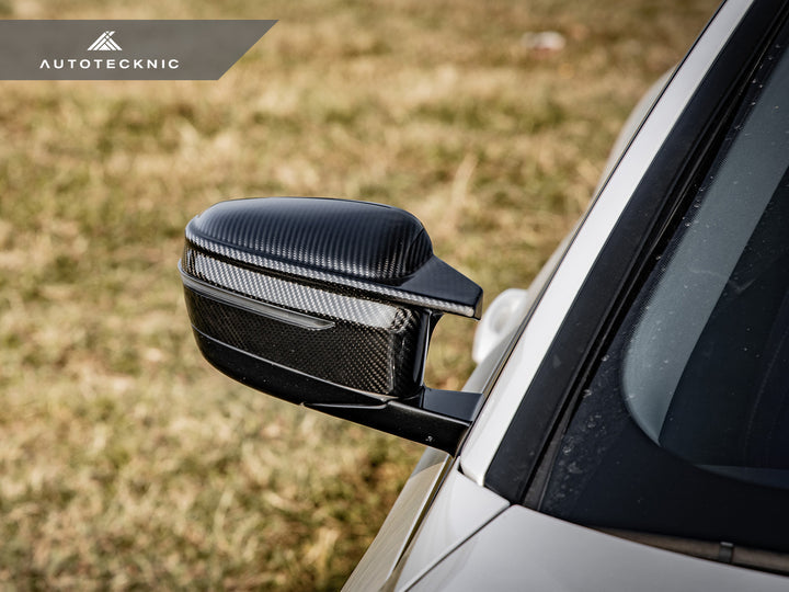 AutoTecknic G2X 3-Series / 4-Series M-Inspired Dry Carbon Mirror Cover Set - V2