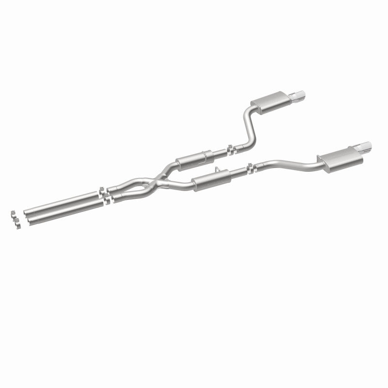 MagnaFlow 11-12 Dodge Charger SRT-8 Hemi Dual Split Rear Exit Stainless Cat-Back Performance Exhaust (view 11)