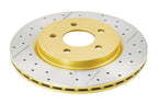 DBA 05-14 Ford Mustang GT Rear Drilled & Slotted Street Series Rotor