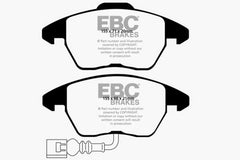 EBC 07-09 Audi TT 2.0 Turbo Redstuff Front Brake Pads