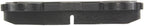StopTech Performance 08+ Mitsubishi Evolution X Rear Brake Pads (view 4)
