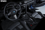 IND F8X M3 / M4 Tri-Color Leather Shift Boot Set - Cross Stitch