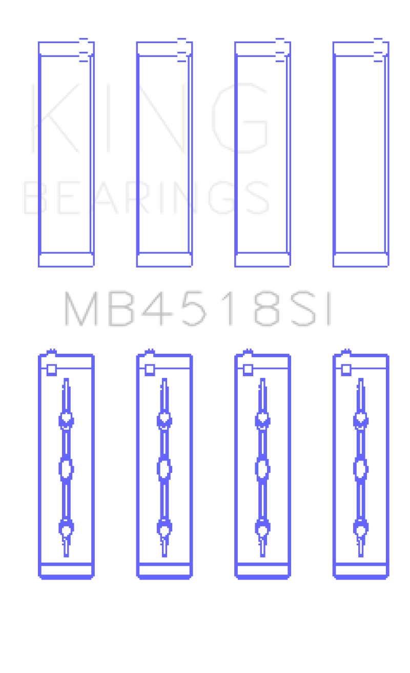 King Engine Bearings 11-20 Chrysler 300 / Dodge Grand Caravan (Size STD) Main Bearing Set Main image