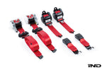IND F82 M4 Colored Seat Belt Set