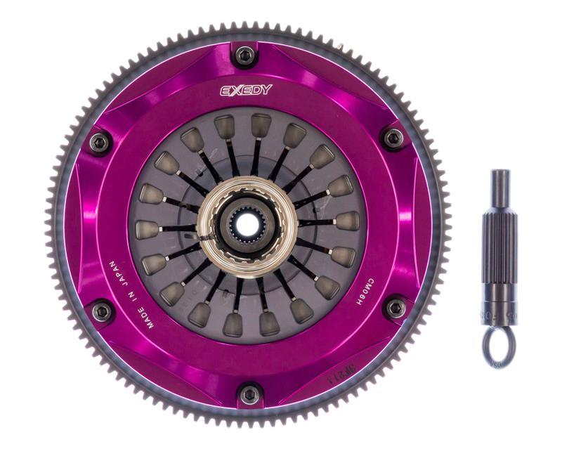 Exedy 1996-2006 Mitsubishi Lancer Evolution L4 Hyper Twin Cerametallic Clutch Sprung Main image
