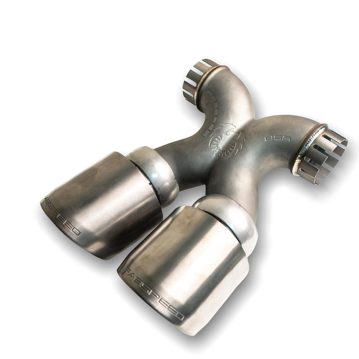 Fabspeed Porsche 987 Boxster / Cayman Maxflo True X-Pipe with Dual Tips (2005-2008)