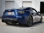 aFe Takeda Exhaust Axle-Back 13-15 Scion FRS / Subaru BRZ 304SS Black Dual Tips Exhaust (view 3)