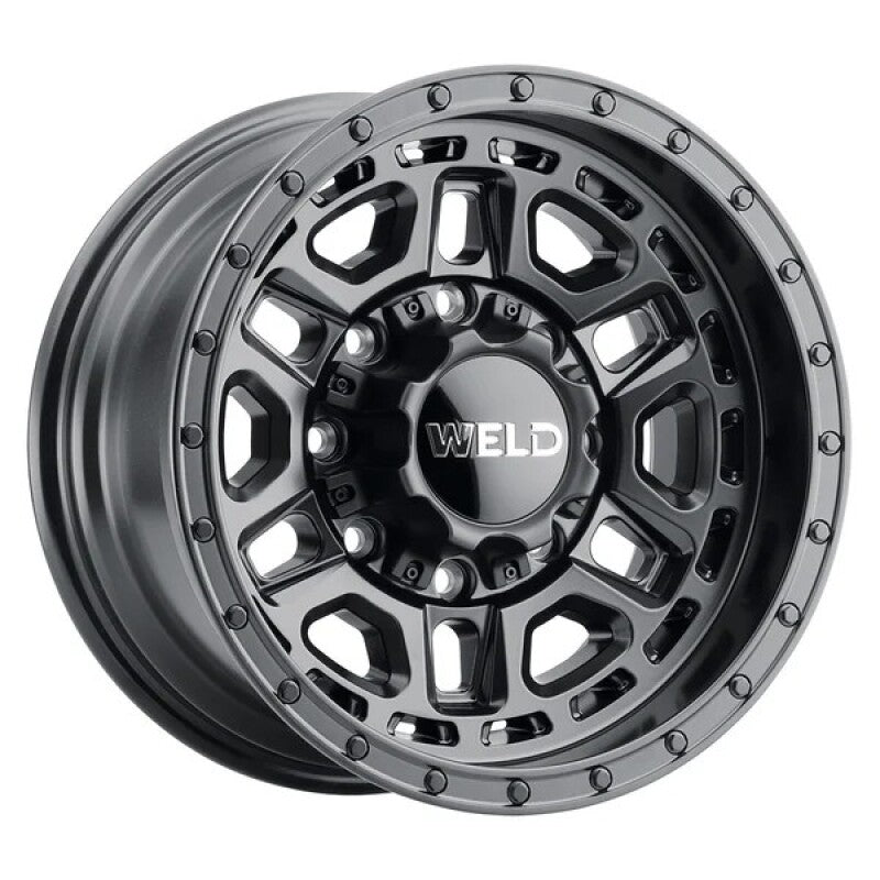 Weld Off-Road Crux 20x9in / 6x135 BP / ET 0 / 106.1mm Bore - Satin Black Wheel