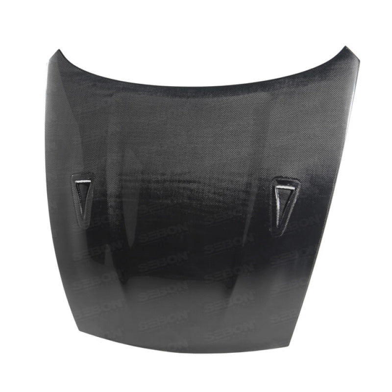 Seibon 09-10 Nissan 370Z / Fairlady Z (Z34) GTR Carbon Fiber Hood Main image
