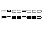 Fabspeed Motorsport Die-Cut Decals