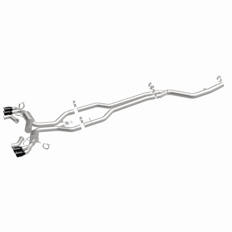 MagnaFlow BMW SPEQ Series Cat-Back Exhaust System Black Chrome (view 4)