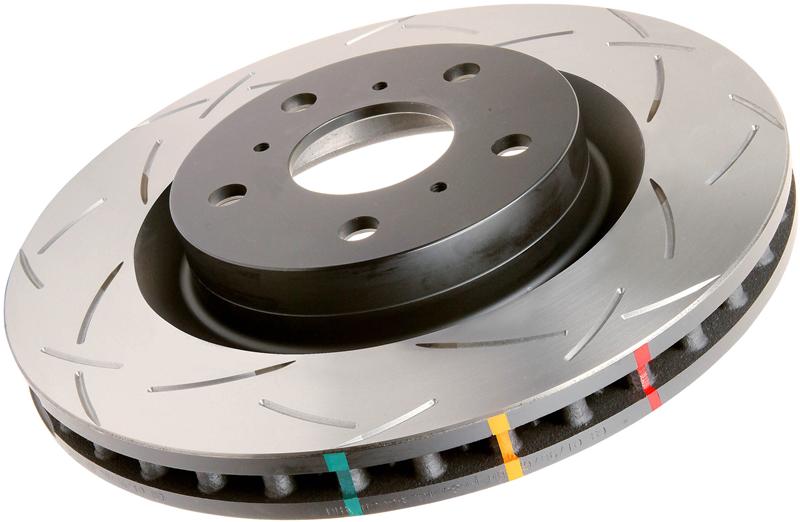 DBA 97-04 Corvette C5/C6 Rear Slotted 4000 Series Rotor Main image