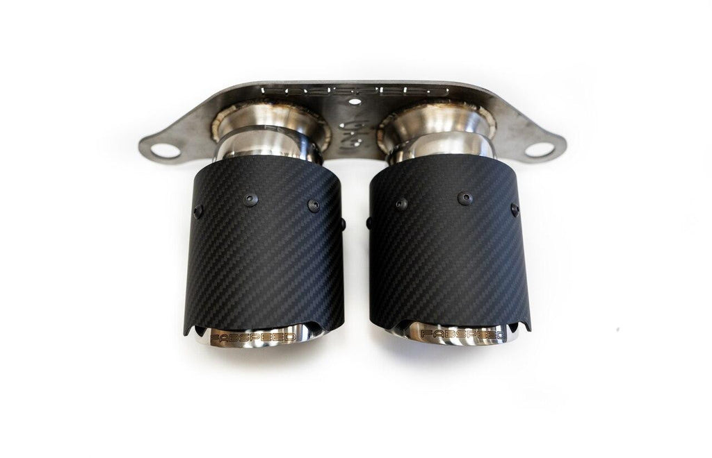 Fabspeed Porsche 997.2 GT3 / GT3 RS Center Muffler Bypass Pipe (2010-2011)