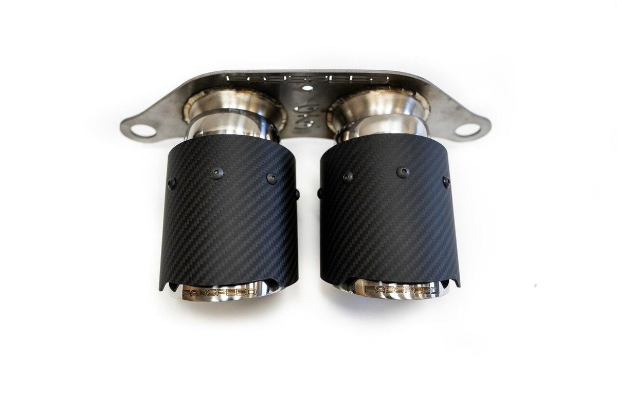 Fabspeed Porsche 997.2 GT3 / GT3 RS Center Muffler Bypass Pipe (2010-2011)