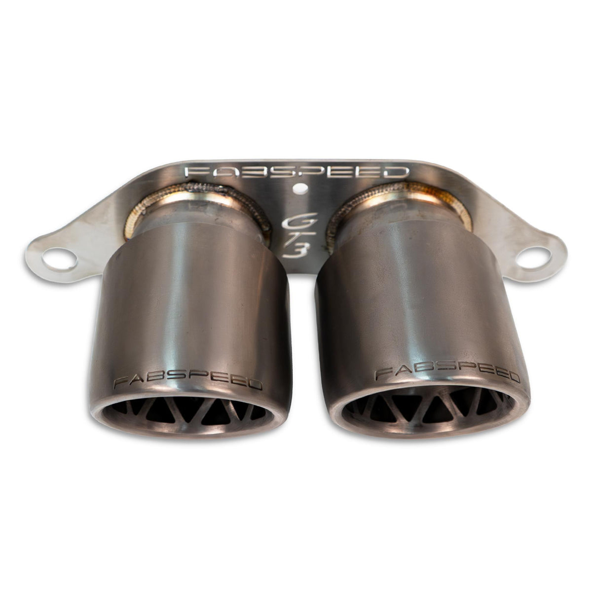 Fabspeed Porsche 997.2 GT3 / GT3 RS Center Muffler Bypass Pipe (2010-2011)