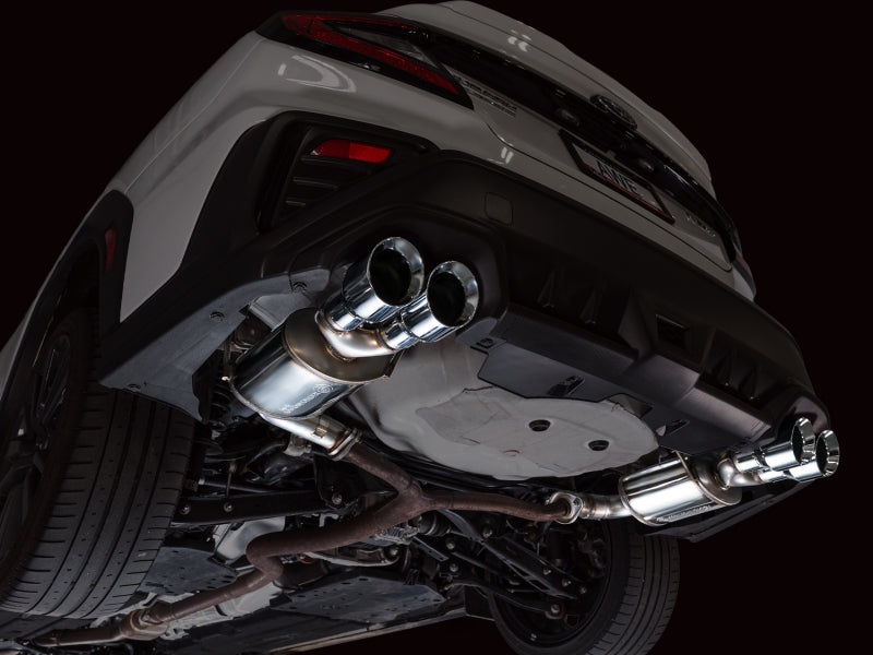 AWE Tuning 22-25 Subaru VB WRX Touring Edition Axle-Back Exhaust - Chrome Silver Tips (view 3)