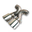 Fabspeed Porsche 987 Boxster / Cayman Maxflo True X-Pipe with Dual Tips (2005-2008)