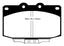 EBC 86-89 Mazda RX7 2.4 (1.3 Rotary)(Vented Rear Rotors) Bluestuff Front Brake Pads