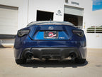 aFe Takeda Exhaust Axle-Back 13-15 Scion FRS / Subaru BRZ 304SS Blue Flame Dual Tips Exhaust (view 2)