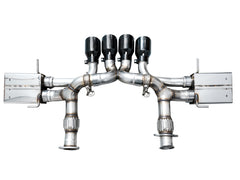 AWE Tuning 2023 C8 Corvette Z06 SwitchPath Cat-Back Exhaust - Diamond Black Tips