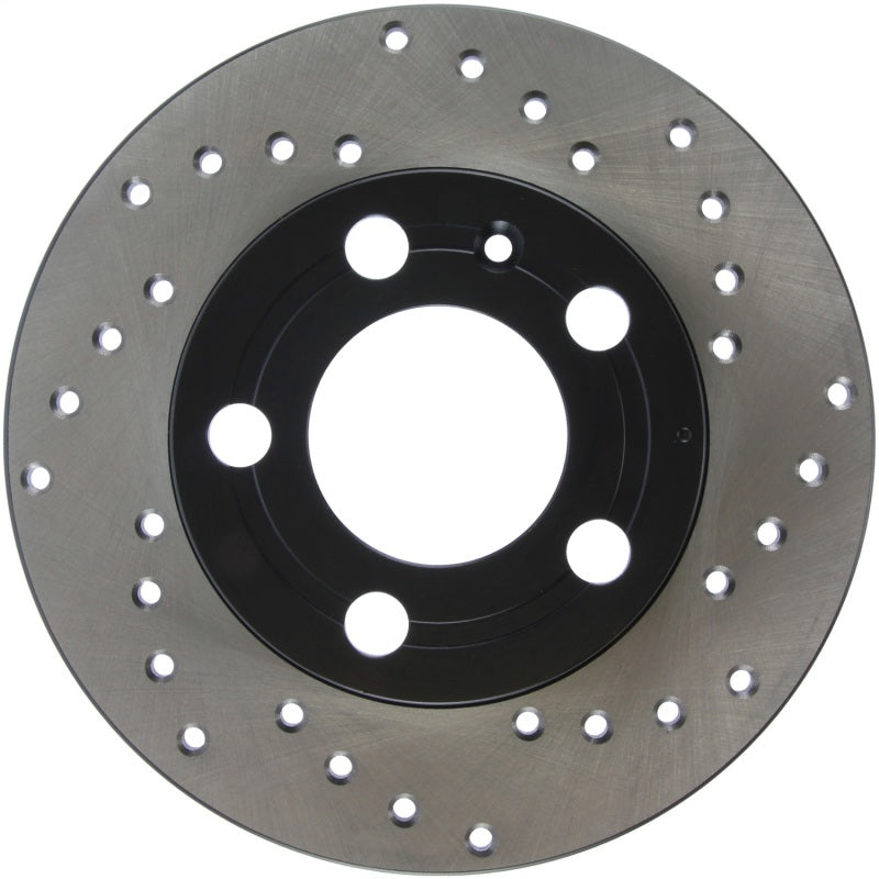 StopTech 00-06 Audi TT Left Rear Drilled Rotor Main image