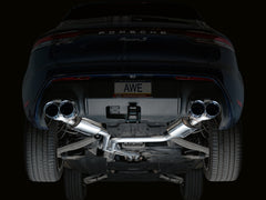 AWE Tuning 2022+ Porsche Macan 2.9TT Touring Edition Cat-Back Exhaust w/ Chrome Silver Tips