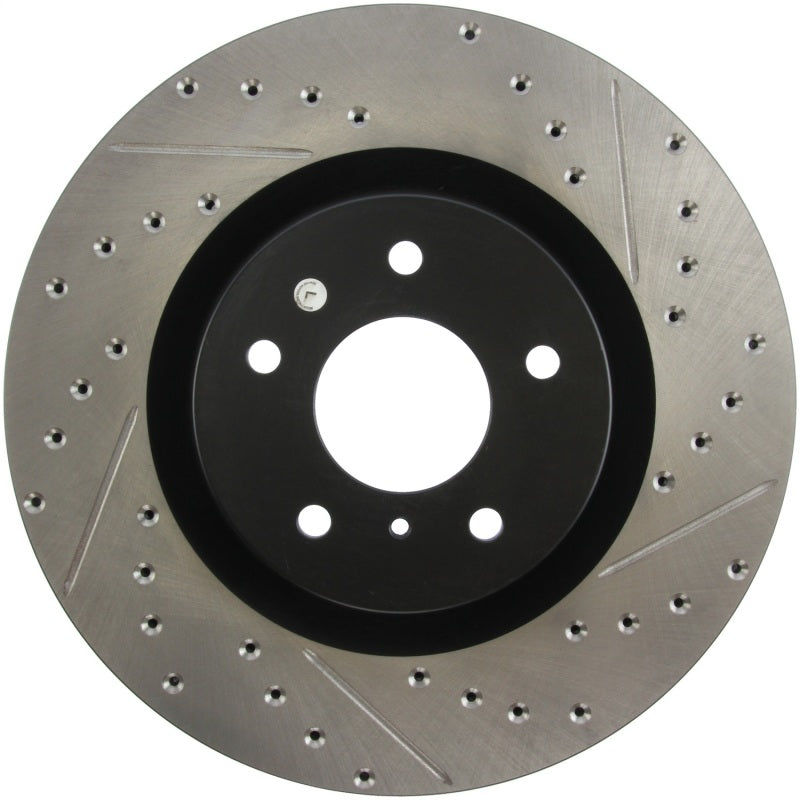 StopTech Slotted & Drilled Sport Brake Rotor Main image