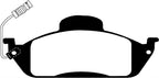 EBC 98 Mercedes-Benz M-Class (ML) ML320 3.2 Greenstuff Front Brake Pads (view 7)