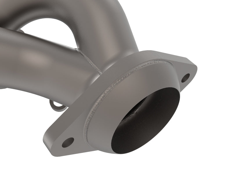 aFe Twisted Steel Shorty Header 11-17 Ford Mustang V6-3.7L - Titanium Coat Finish (view 3)