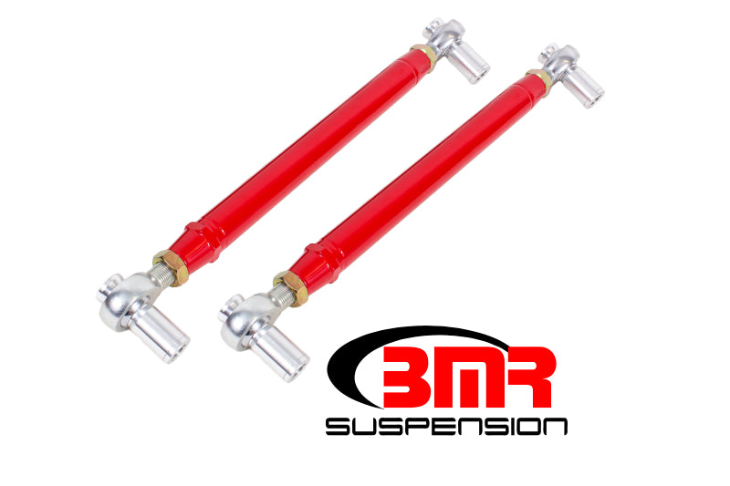 BMR 99-04 Mustang Chrome Moly Lower Control Arms w/ Double Adj. Rod Ends - Red Main image
