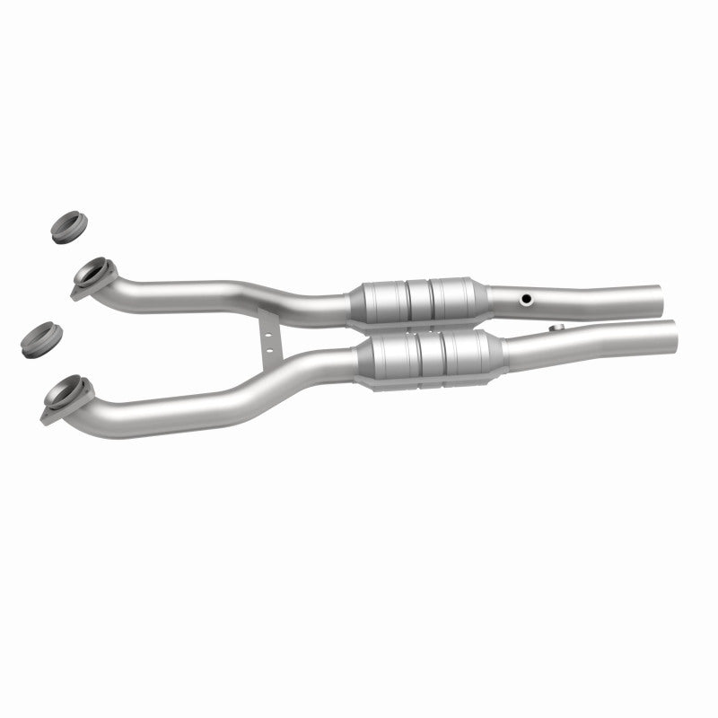 MagnaFlow Direct Fit Catalytic Converter 97-03 Corvette Driver Side-Passenger Side (view 6)
