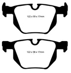 EBC 07-10 BMW X5 3.0 Ultimax2 Rear Brake Pads (view 7)