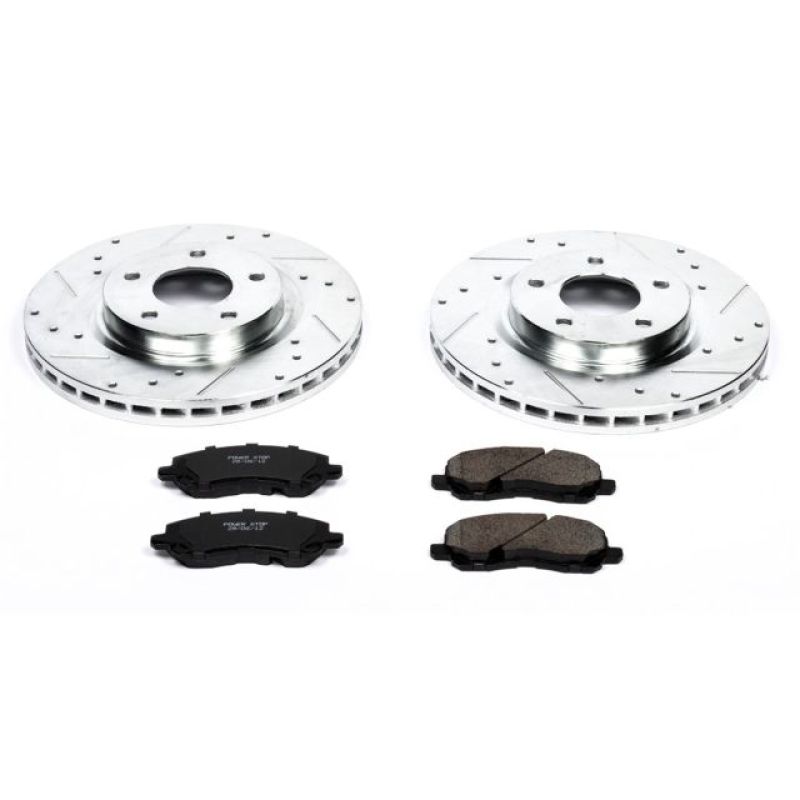 Power Stop 11-14 Chrysler 200 Front Z23 Evolution Sport Brake Kit Main image