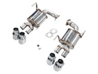 AWE Tuning 22-25 Subaru VB WRX Touring Edition Axle-Back Exhaust - Chrome Silver Tips (view 9)