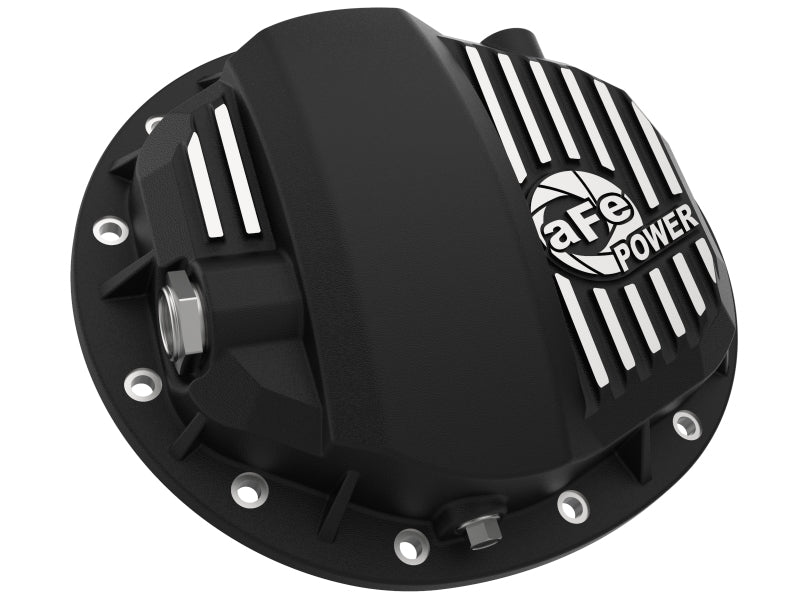 aFe Pro Series GMCH 9.5 Rear Diff Cover Black w/ Machined Fins 19-20 GM Silverado/Sierra 1500 (view 2)