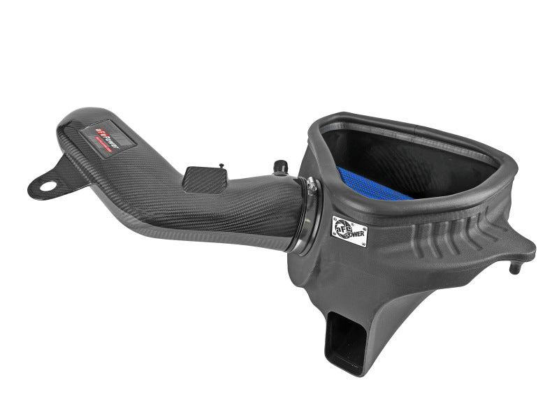 aFe Track Series Carbon Fiber Intake w/Pro 5R Filter BMW M2 (F87) 16-18 L6-3.0L (t) N55 Main image