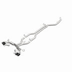 MagnaFlow BMW SPEQ Series Cat-Back Exhaust System Black Chrome (view 5)