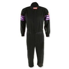 RaceQuip Purple Trim SFI-1 JR. Suit - Kids XSM
